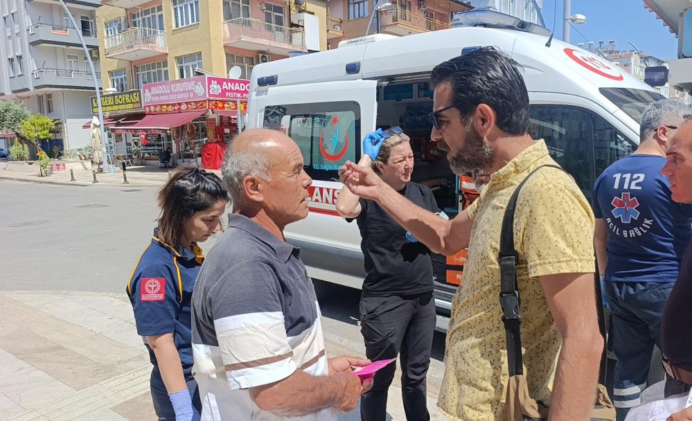 Manavgat’ta Kask Hayat Kurtardı! Motosikletli Öl*mden Döndü
