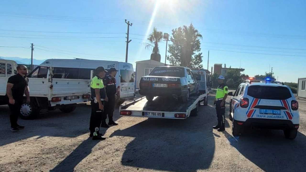 Serik’te Drift Yapan Sürücüye Ağır Ceza2