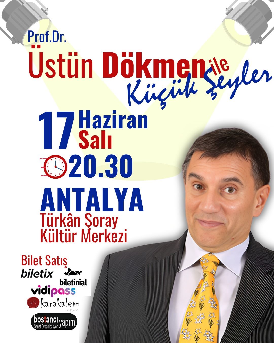 Üstün Dökmen Antalya’da Seyirciyle Buluşuyor