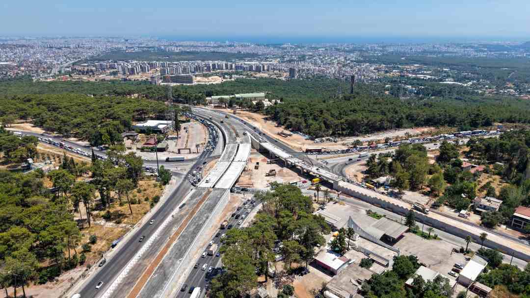 Ağaçların Kesildiği Kepezüstü Kavşağı Açılışa Hazır1212