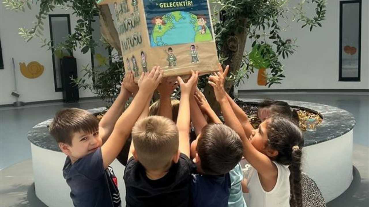 Alanya'da Miniklere Eğlenceli Geri Dönüşüm Eğitimi (1)