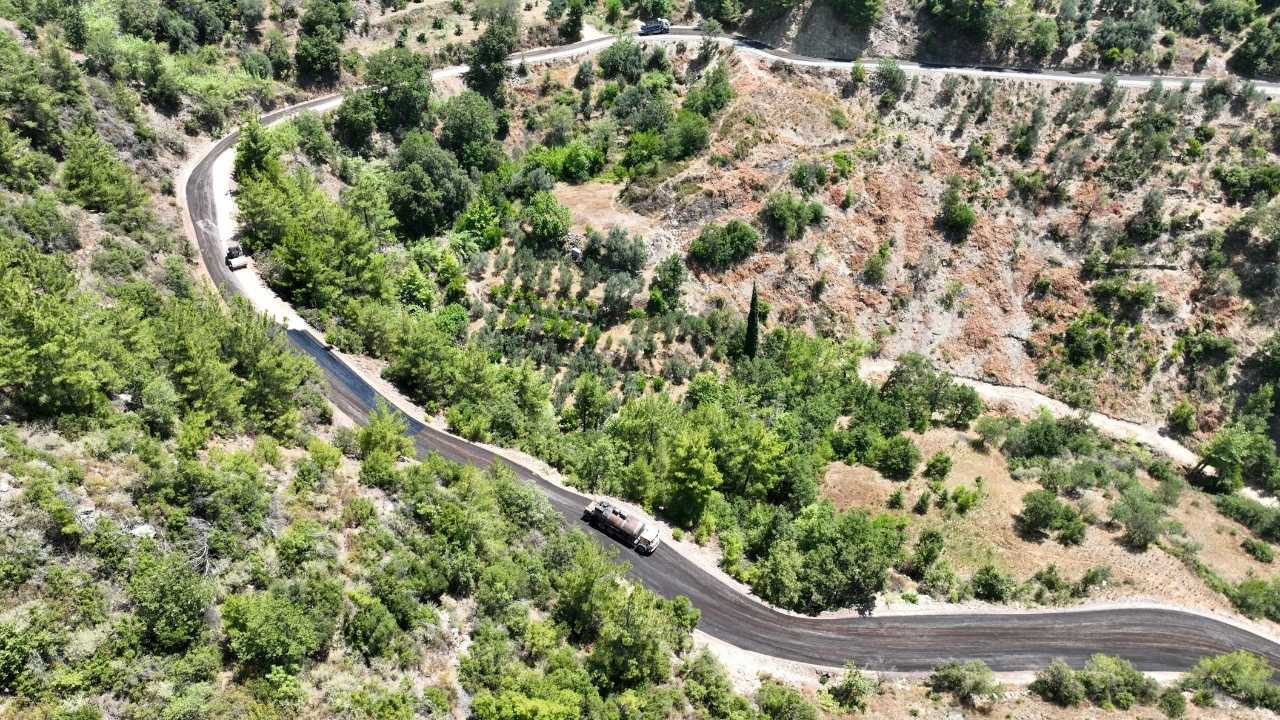 Alanya’nın Kırsalda Ulaşım Konforu Artırılıyor 2