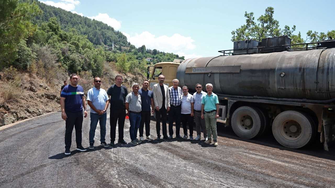 Alanya’nın Kırsalda Ulaşım Konforu Artırılıyor 4