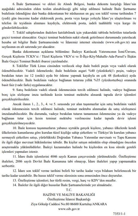 Antalya Manavgat’ta 2 Büyük Hazine Arazisi Satışa Çıkarıldı! Detaylar Belli Oldu 2