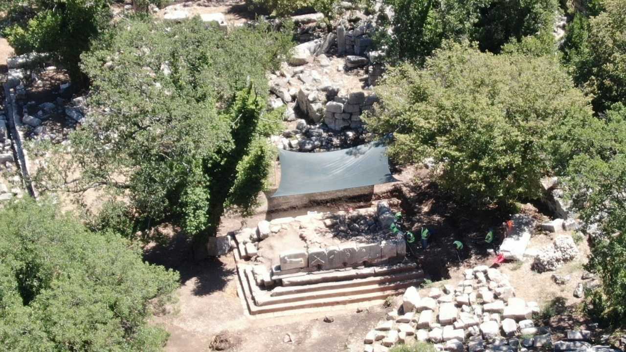 Antalya Termessos’ta Ağaç Lahiti Koruma Altına Aldı 4
