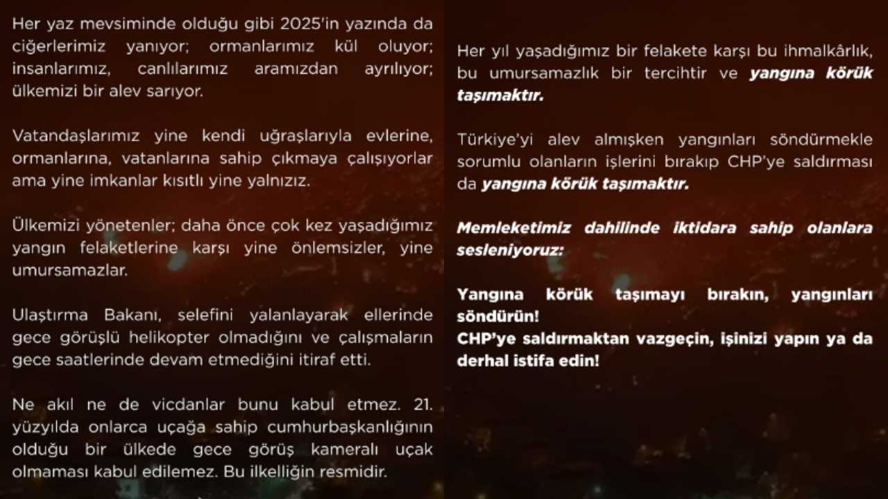 Antalya’da Chp’li Liselilerden Yangın İsyanı2