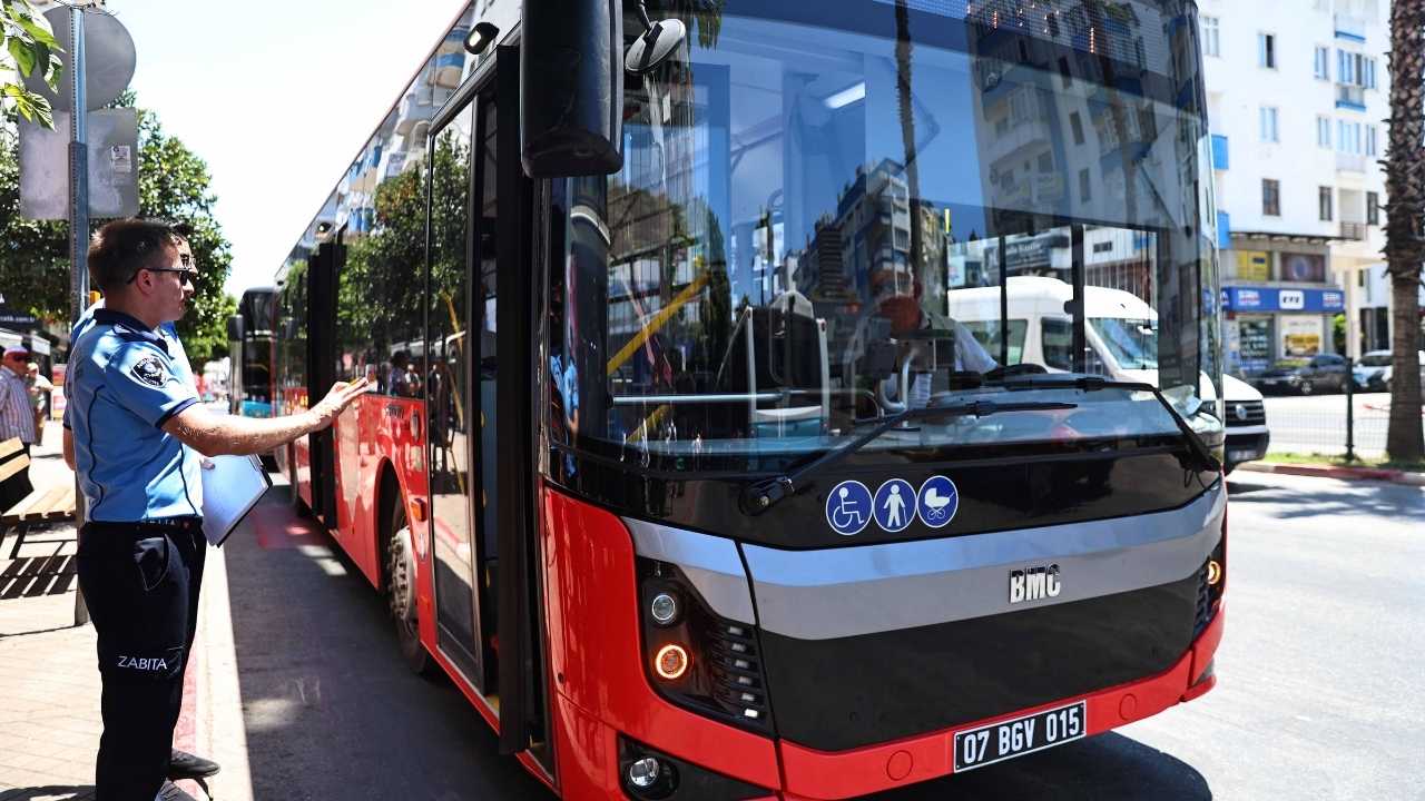 Antalya’da Halk Otobüslerinde Klima Denetimleri Arttı 2