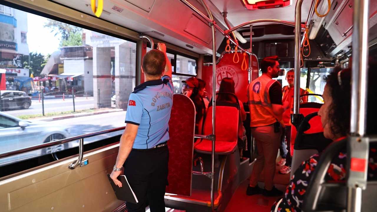Antalya’da Halk Otobüslerinde Klima Denetimleri Arttı 4