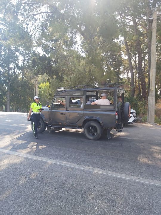 Antalya'da Havadan Karadan Ceza Yağdı 7 Günde 18 Bine Yakın Sürücüye İşlem 2