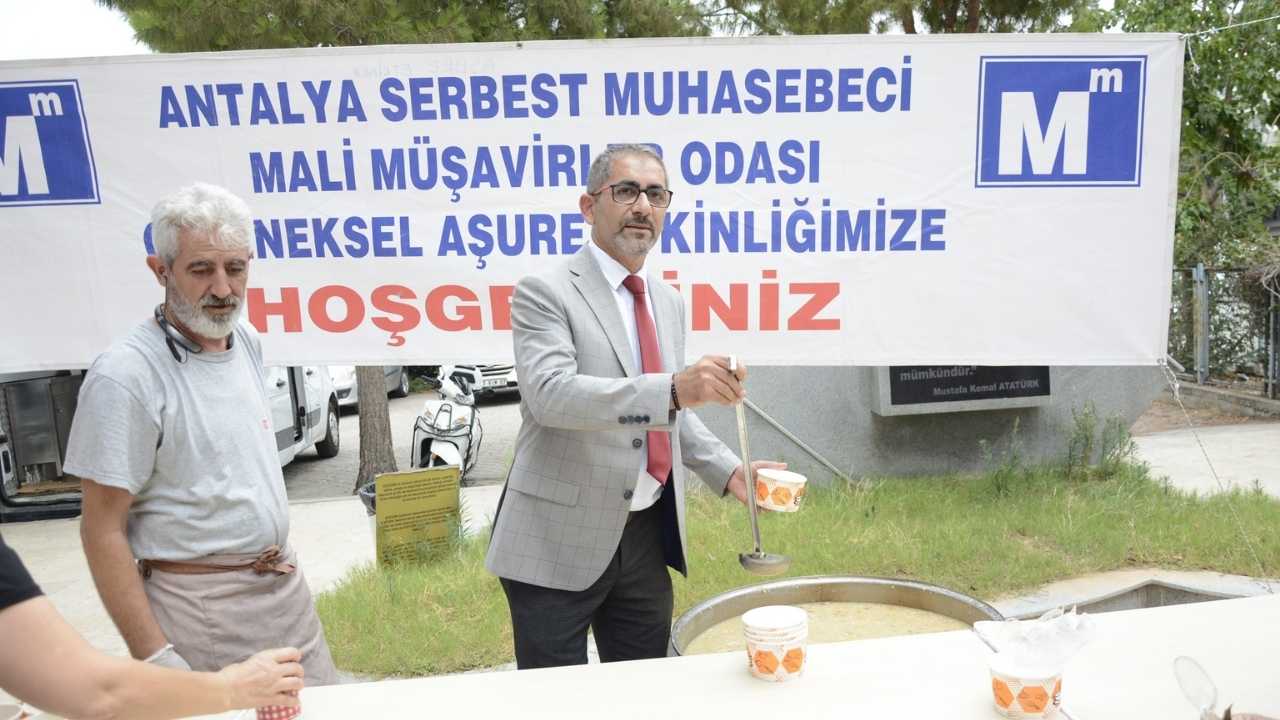 Antalya'da Mali Müşavirlerden Anlamlı Aşure Etkinliği 2
