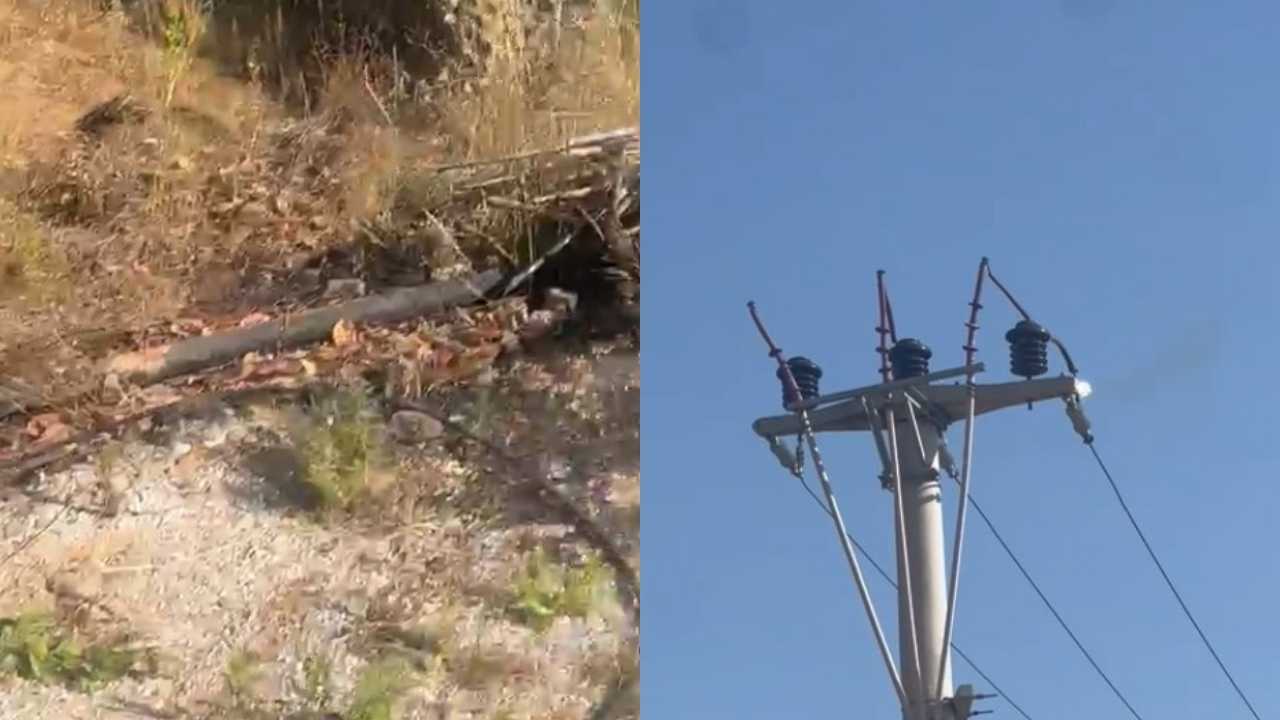 Antalya’da Trafo Ve Elektrik Hatlarında Yangın Tehlikesi 2