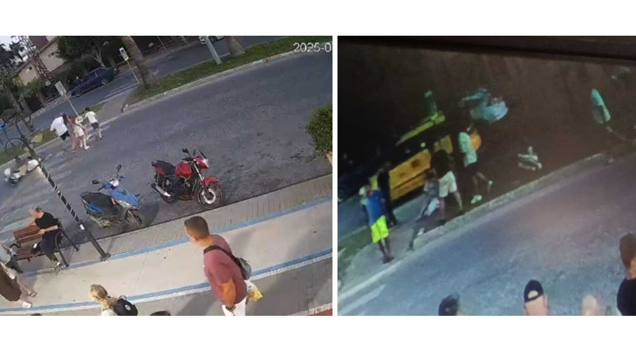 Antalya’da Yaya Geçidinde Motosiklet Kazası