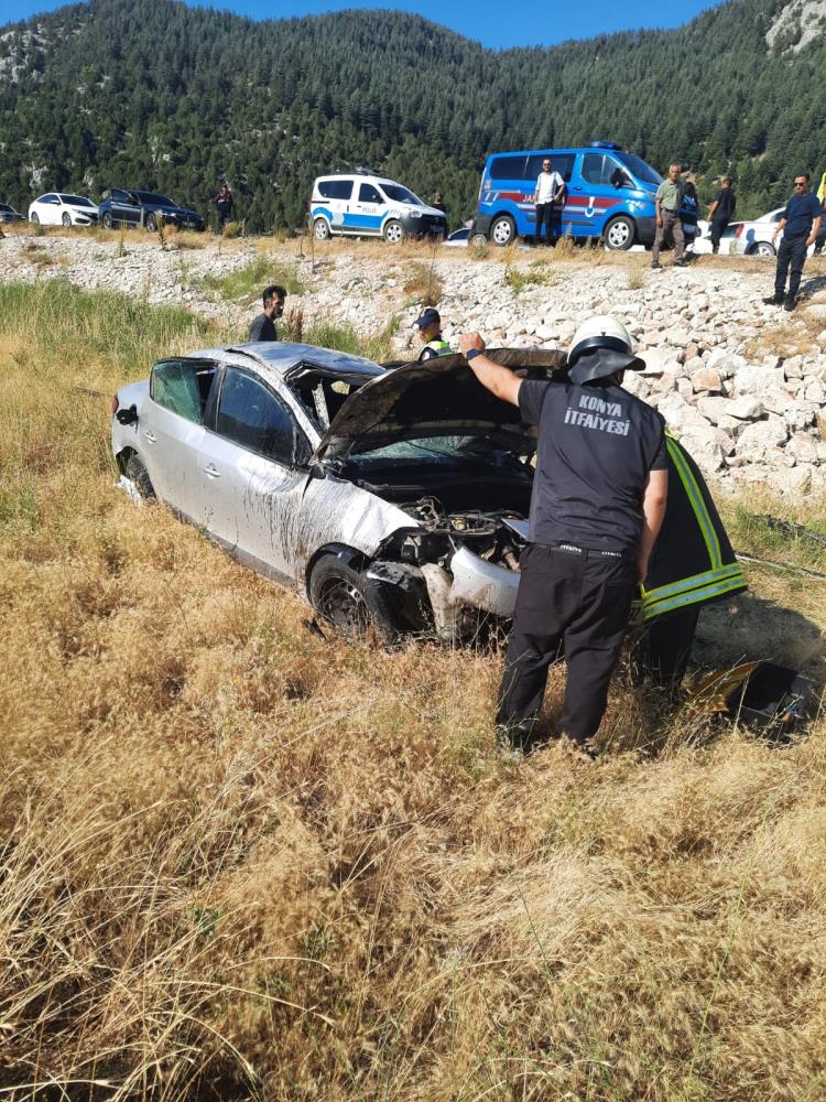 Antalya'dan Adıyaman'a Tayini Çıkmıştı! Polis Memuru Konya'da Kaza Yaptı