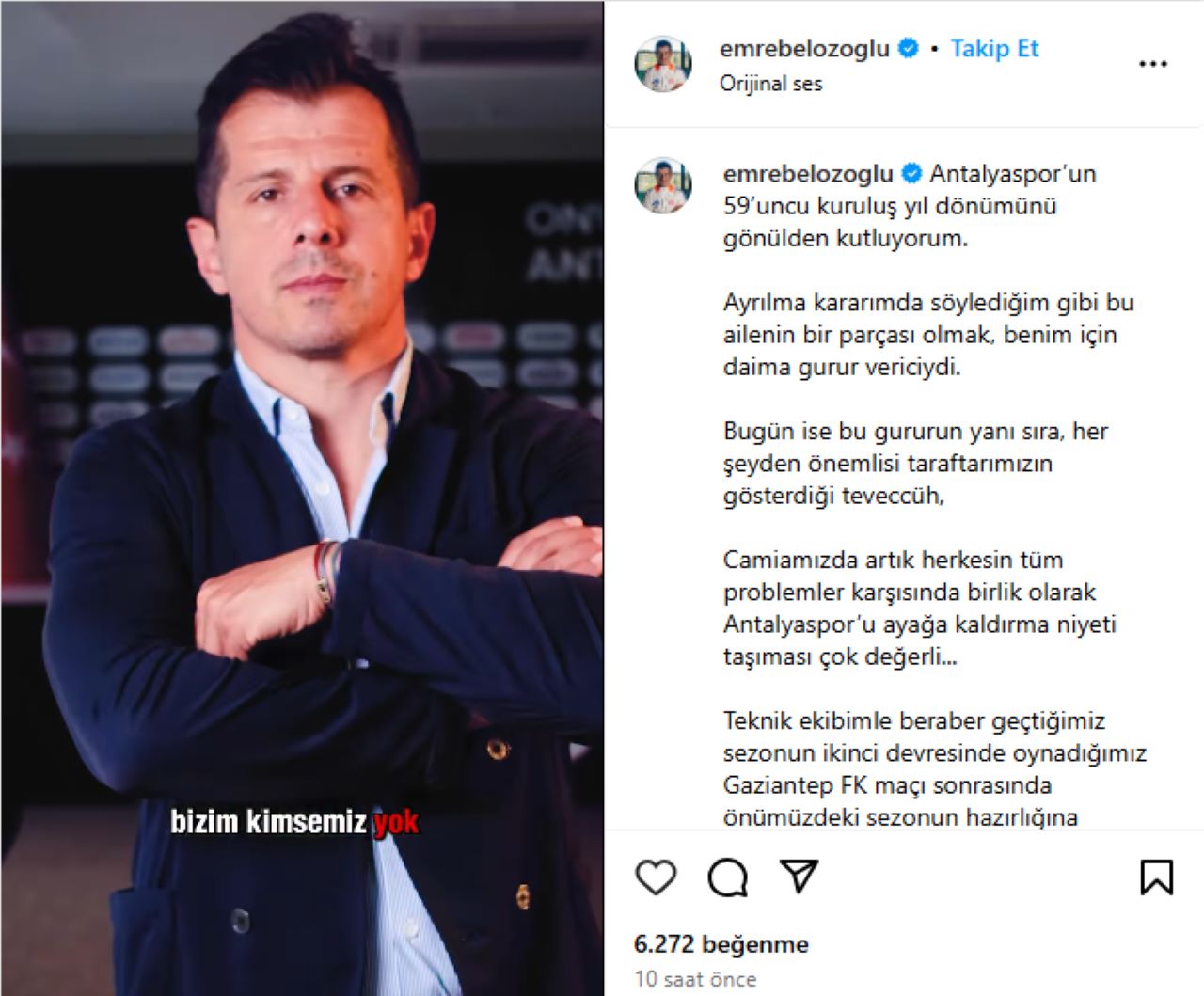 Antalyaspor’da Emre Belözoğlu Gelişmesi! Şartını Açıkladı