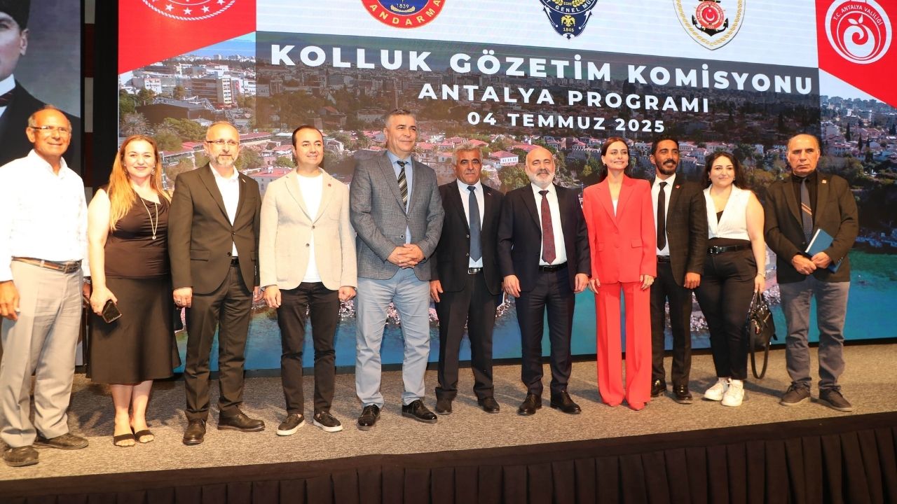Bakan Yardımcısı Antalya'da Açıkladı 36 Bin Kolluk Personeli Hakkında İşlem 3