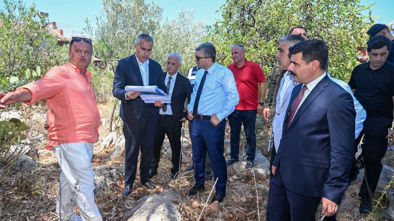 Demre Üçağız, Kaleköy Ve Çayağzı Projeleri Hangi Aşamada Vali Şahin Sahada İnceledi 3