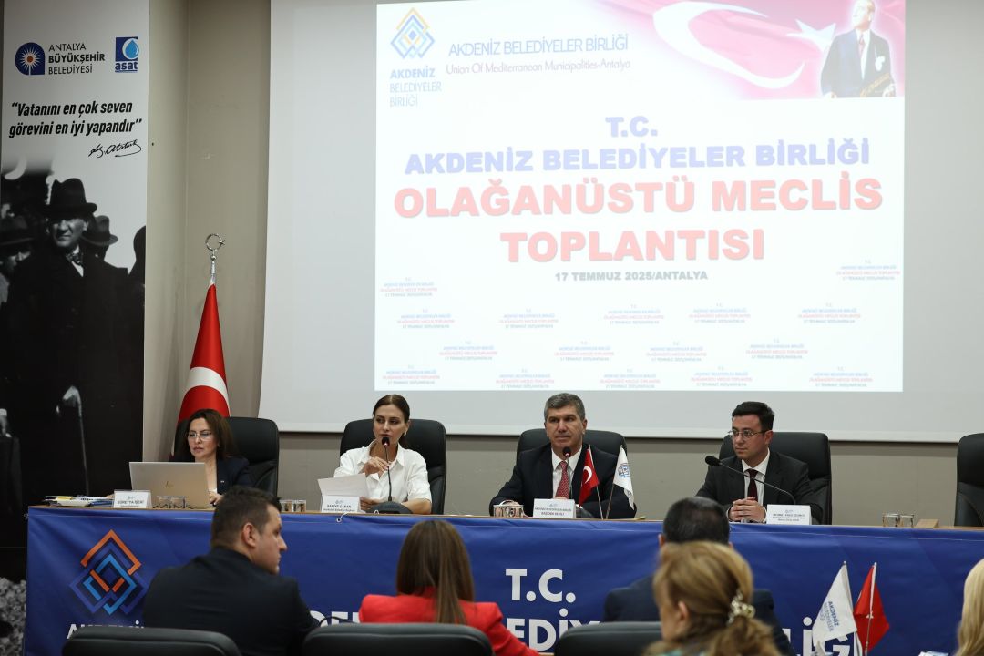 Akdeniz Belediyeler Birliği’nde Başkanvekili Ercengiz Oldu 2