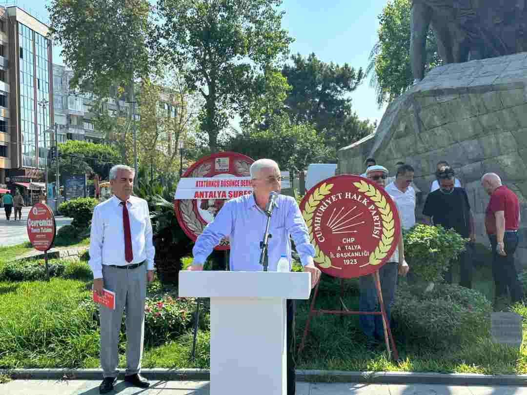 Antalya'da Chp Ve Add’den Lozan Mesajı 2