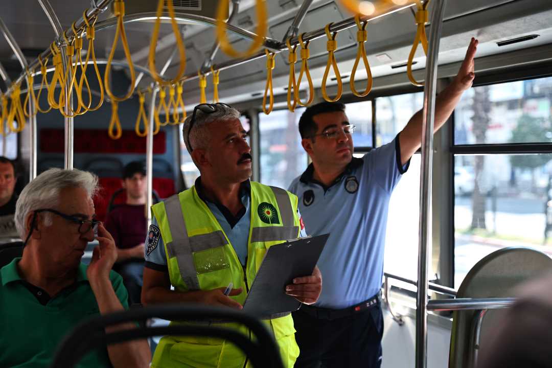 Klima Açmayan Otobüsler Yandı! Antalya'da Sıkı Denetim 1