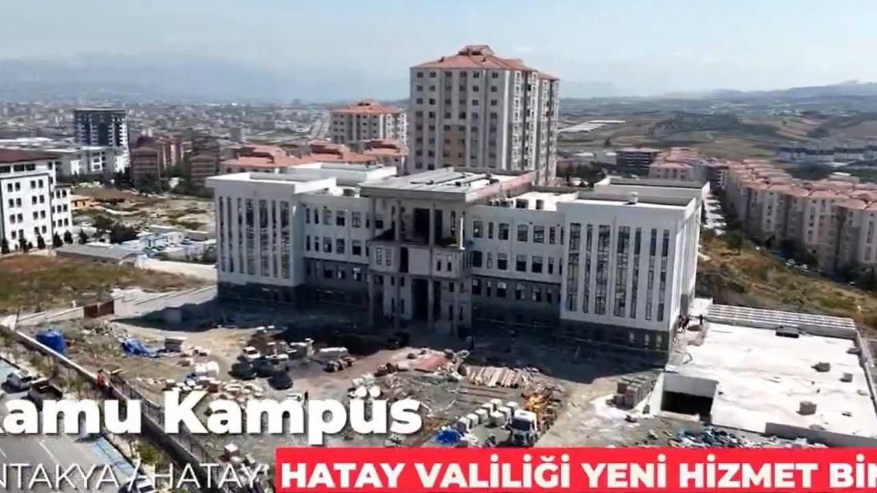 Hatay Valiliği Yeni Hizmet Binasına Kavuşuyor 3
