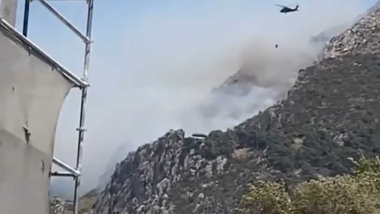 Hatay’da Habibi Neccar Dağı’nda Orman Yangını Paniği 2