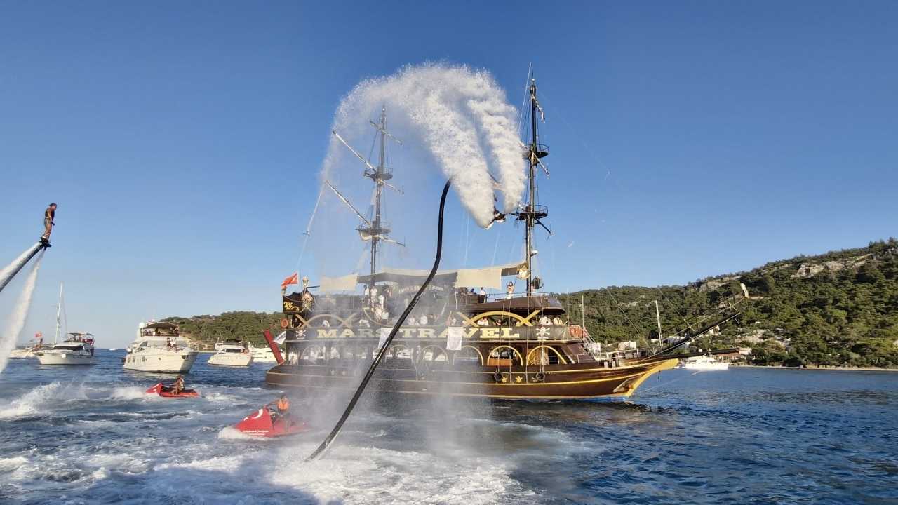 Kemer’de Kabotaj Bayramı Renkli Görüntülere Sahne Oldu 2