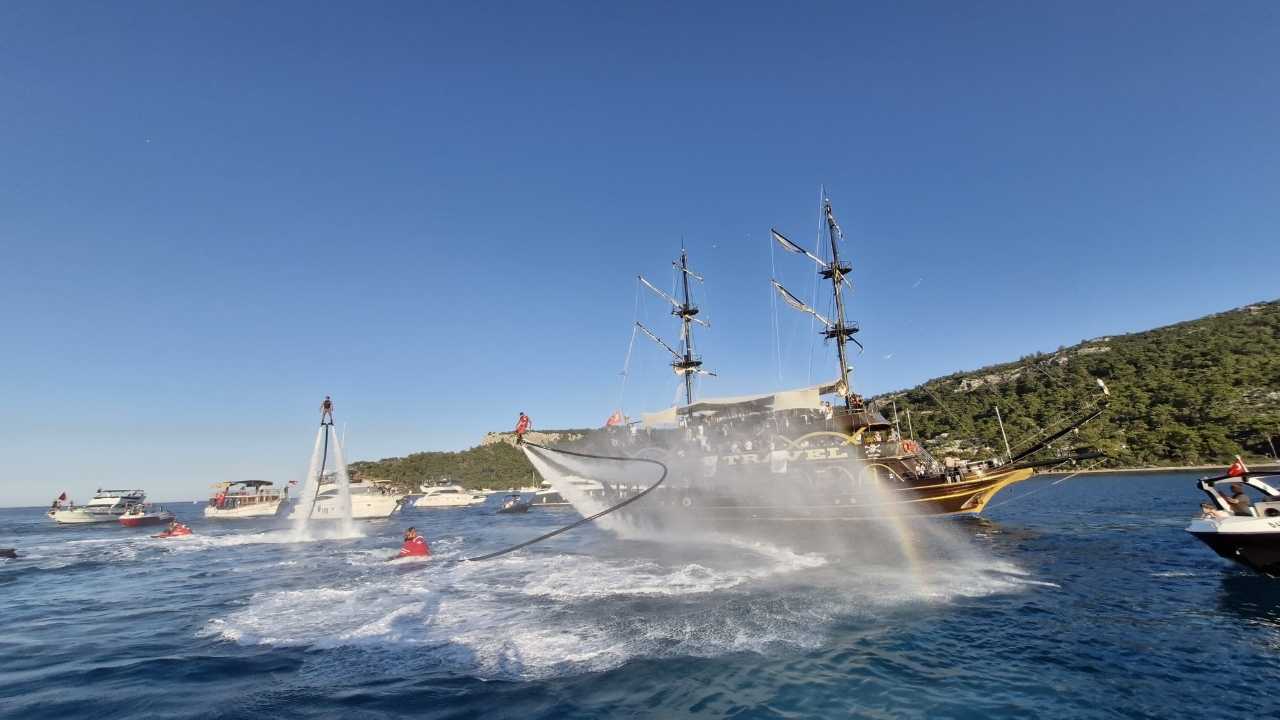 Kemer’de Kabotaj Bayramı Renkli Görüntülere Sahne Oldu 3
