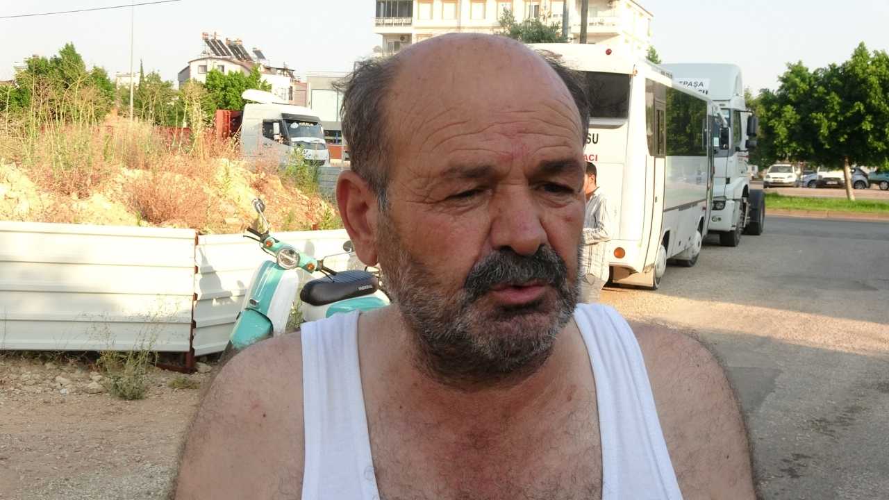 Kepez’de Ev Yangını Kahraman Dede Torunlarını Kucaklayıp Kurtardı 2