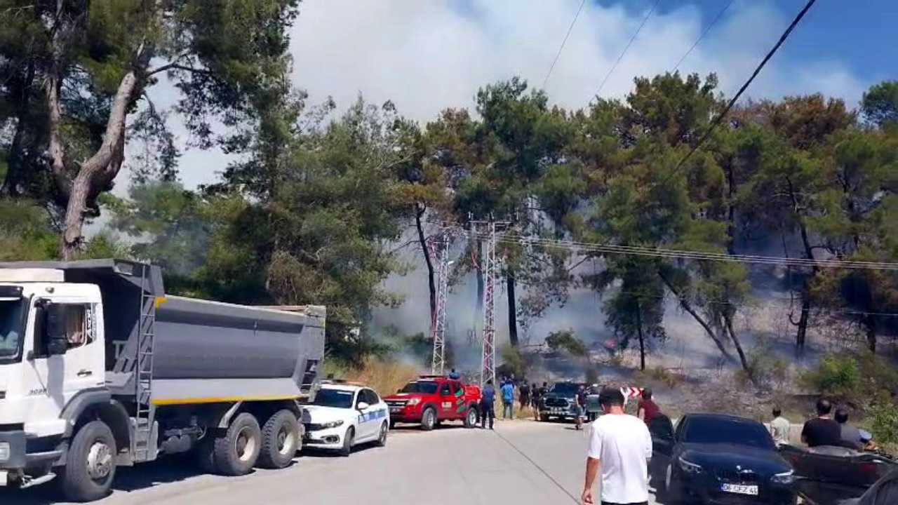 Manavgat Dolbazlar’da Korkutan Yangın2