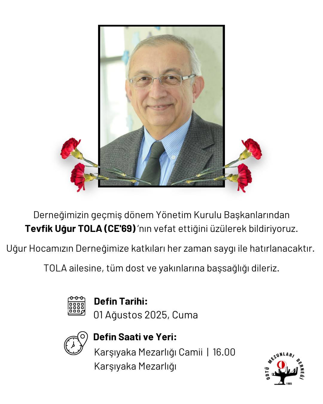Odtü Camiası Tevfik Uğur Tola’yı Uğurluyo12