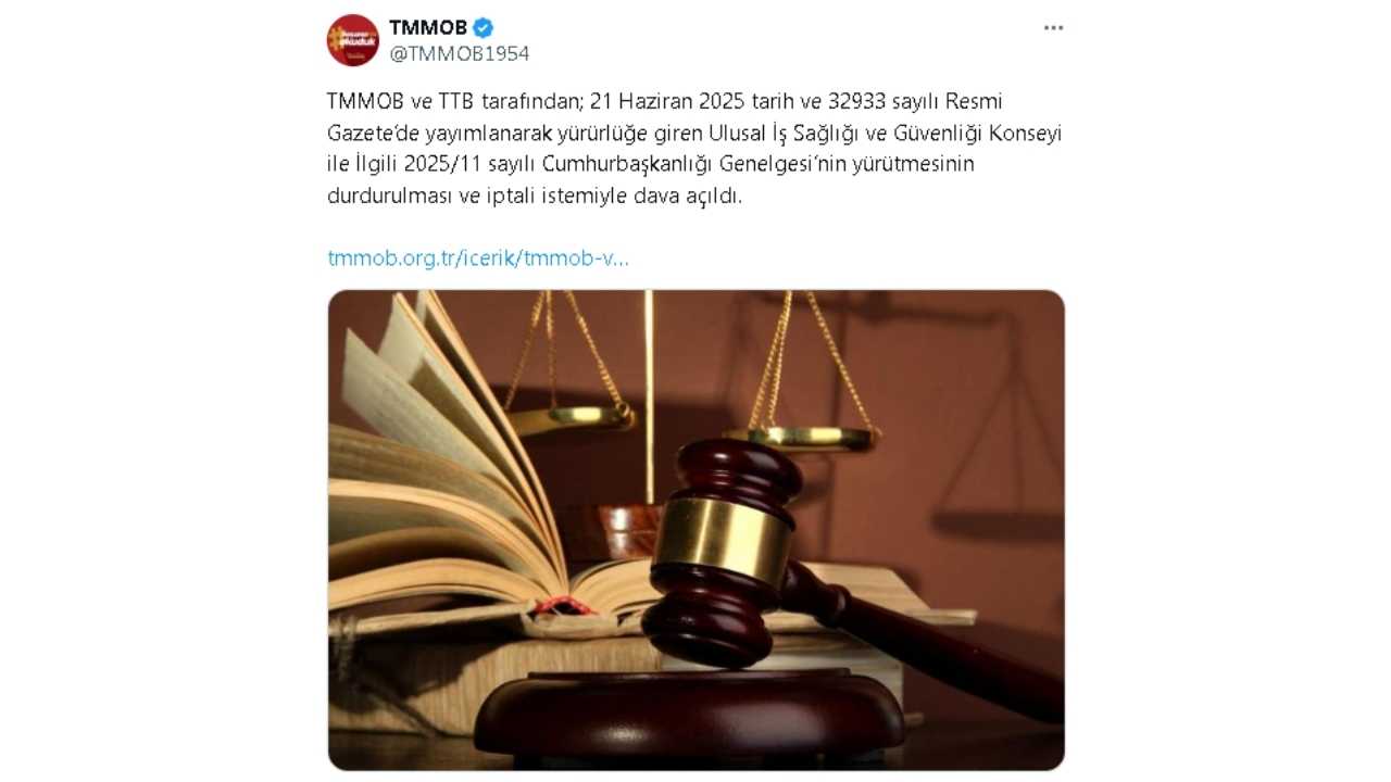 Tmmob Ve Ttb’den Cumhurbaşkanlığı Genelgesi’ne Dava 2