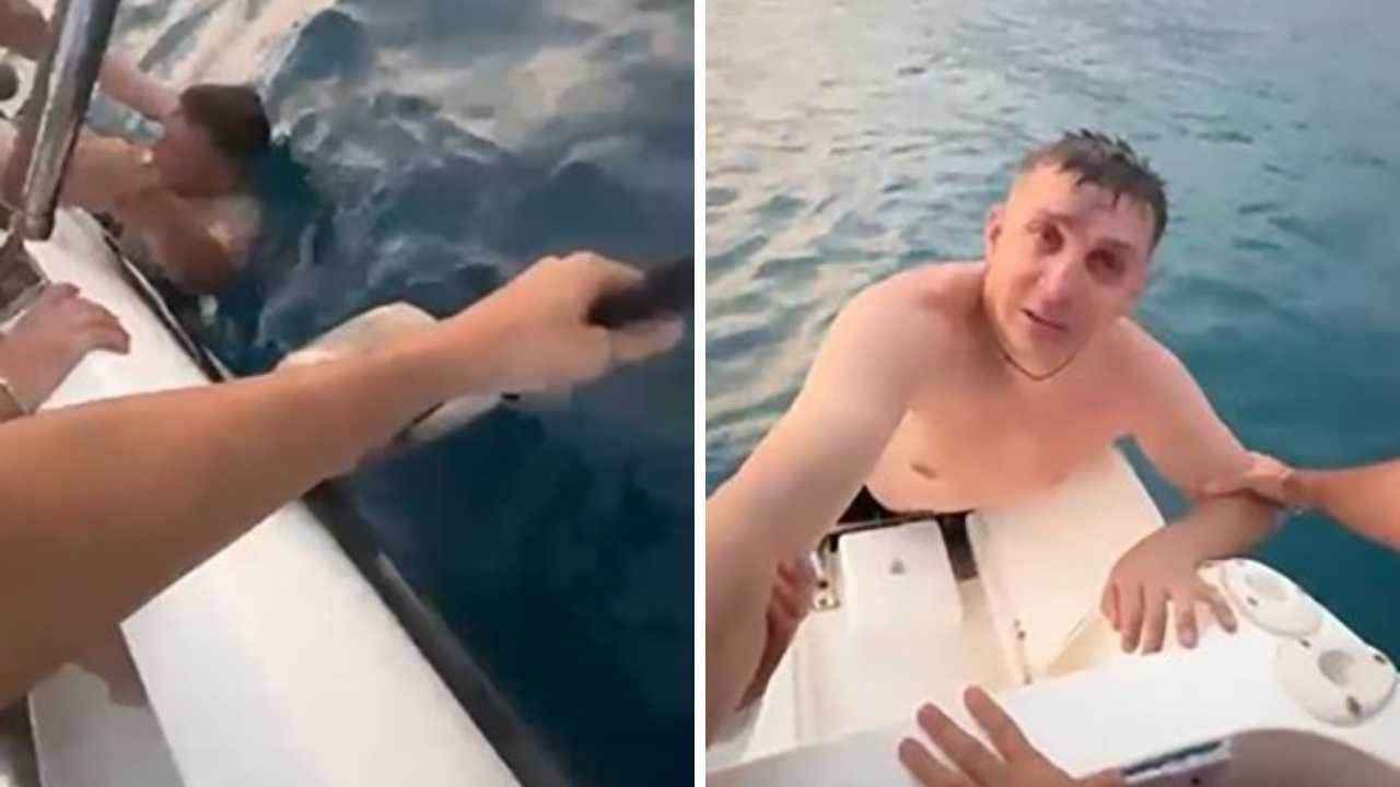 Denize Açılan Ukraynalı Turist Boğulma Tehlikesi Geçirdi! (1)