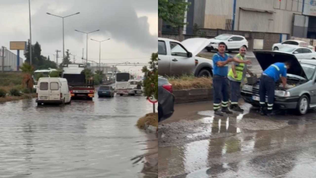 Hatay’da Yaz Günü Yağan Sağanak Yağmur Hayatı Felç Etti 2