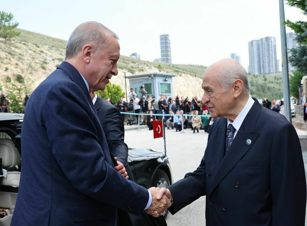 Erdoğan, Bahçeli'yi evinde ziyaret etti 6