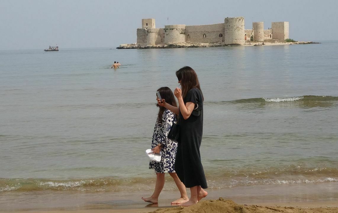 Kızkalesi'nde tatil sezonu başladı 2