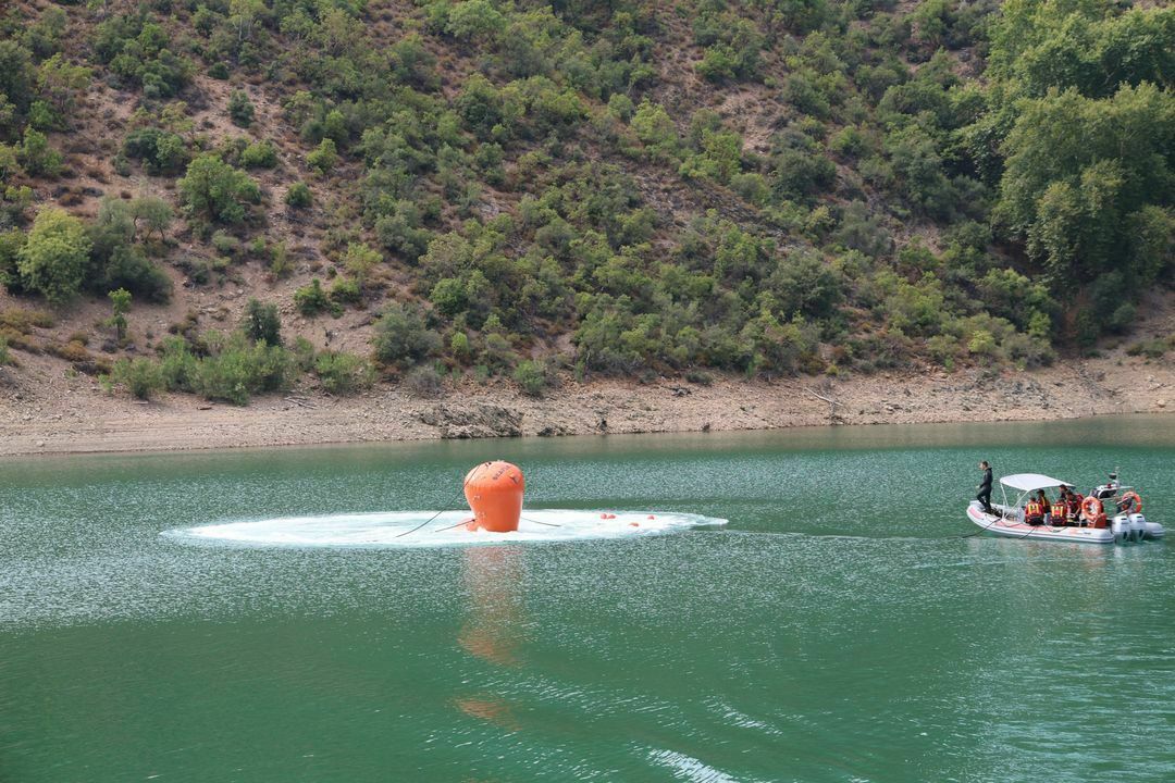 Adana'da baraja düşen helikopter enkazı yerli teknoloji ile çıkarıldı 8
