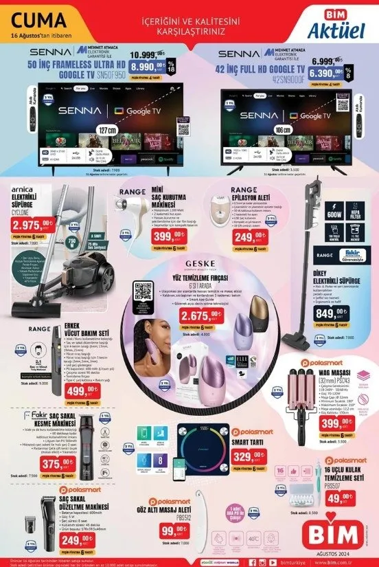 BİM Aktüel Katalog 13-16 Ağustos 2024! İndirimli Ürünlerle Bu Hafta Neler Var? 2