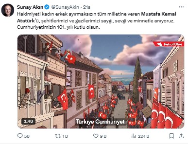 Türkiye Cumhuriyeti Kutluyor: Atamızın En Büyük Mirası 101 Yaşında 10
