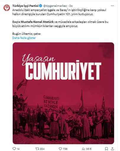 Türkiye Cumhuriyeti Kutluyor: Atamızın En Büyük Mirası 101 Yaşında 15