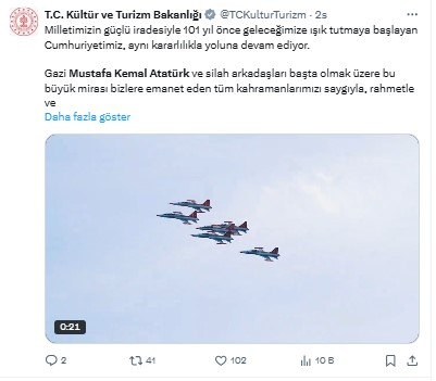Türkiye Cumhuriyeti Kutluyor: Atamızın En Büyük Mirası 101 Yaşında 20