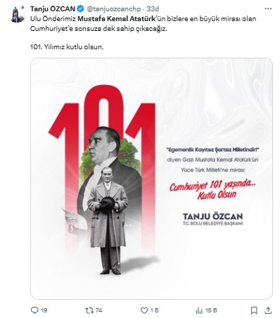 Türkiye Cumhuriyeti Kutluyor: Atamızın En Büyük Mirası 101 Yaşında 22