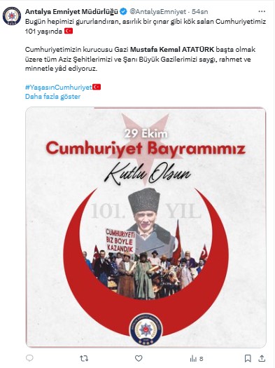 Türkiye Cumhuriyeti Kutluyor: Atamızın En Büyük Mirası 101 Yaşında 23