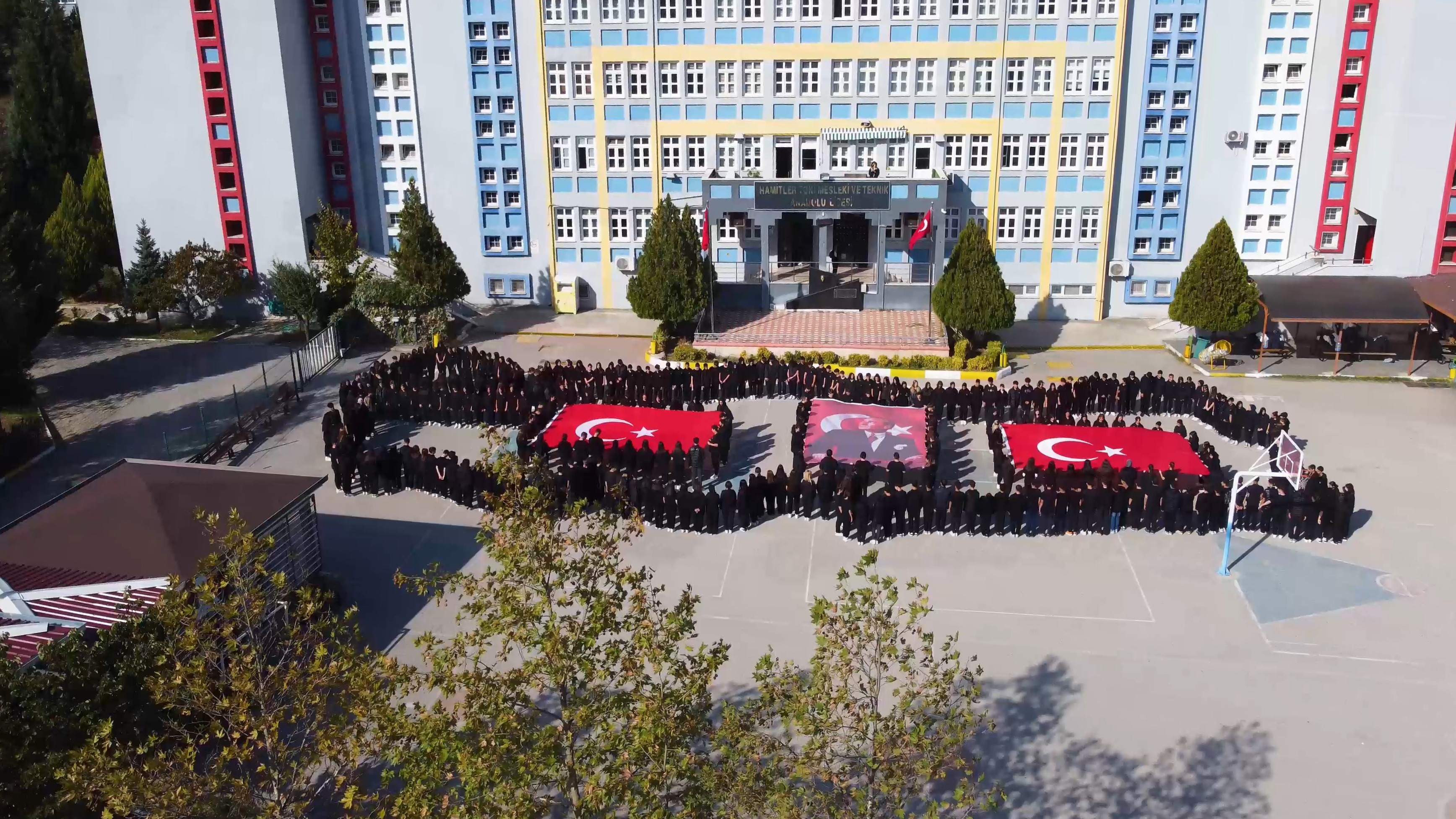 500 öğrenciden özel Cumhuriyet kutlaması 3