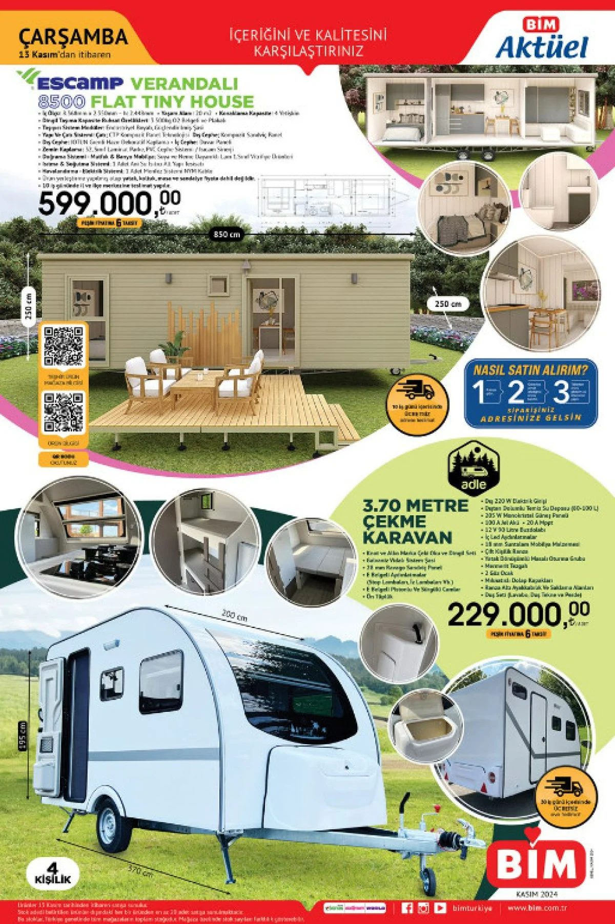 BİM'e Tiny House Geliyor! BİM'de Efsane İndirimler 2