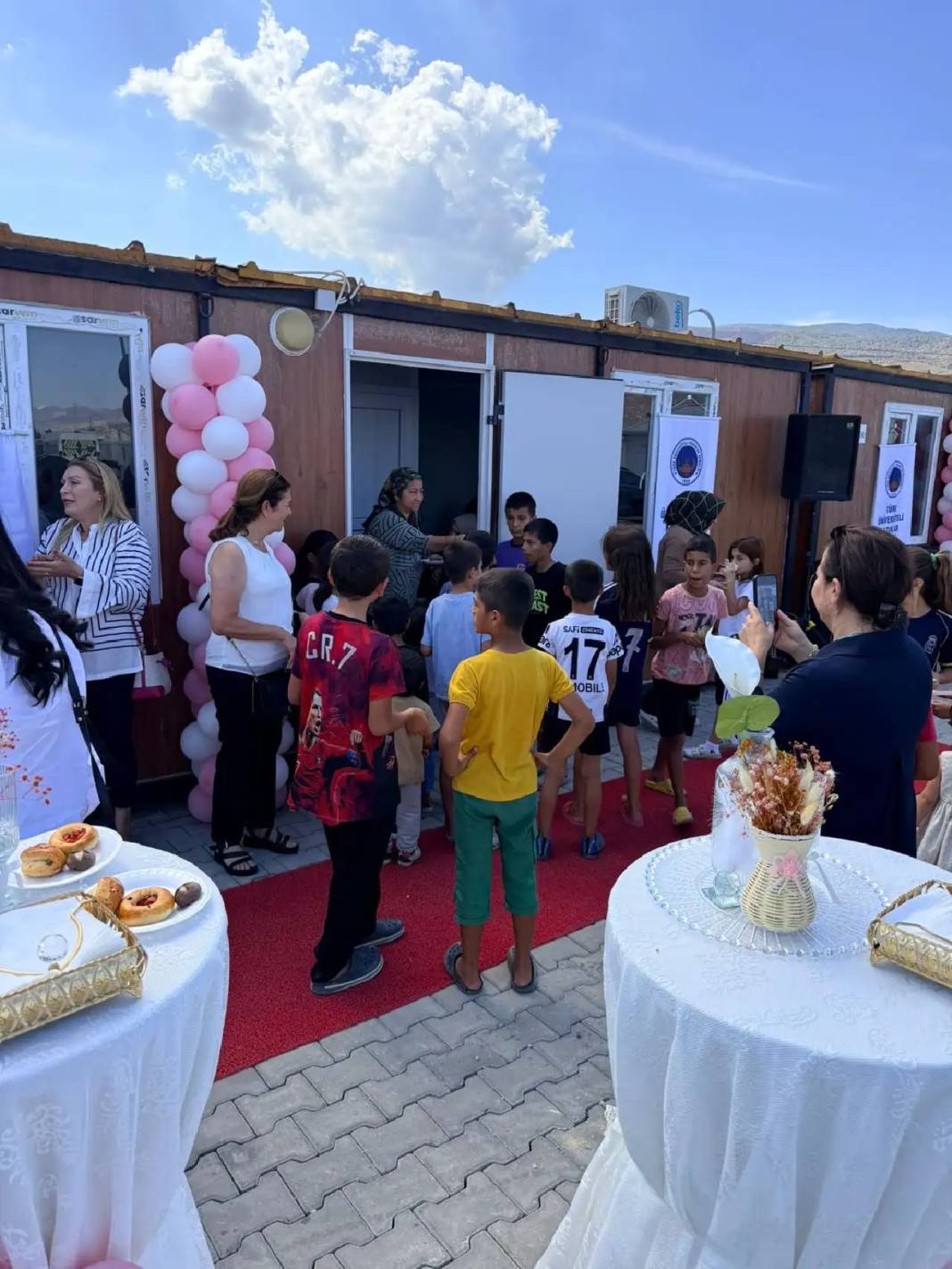 TÜKD Desteği Kesmedi! Hatay’da Eğitim Alanı Açıldı 1