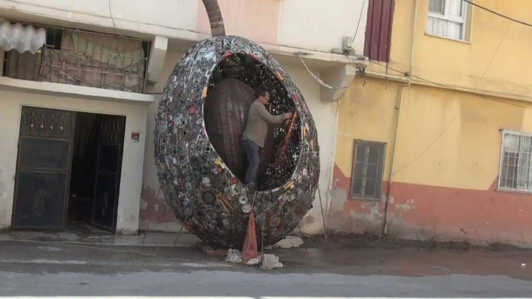 Hatay’da Sanatla Sıfır Atık Buluştu: 5 Tonluk Mesaj! 4