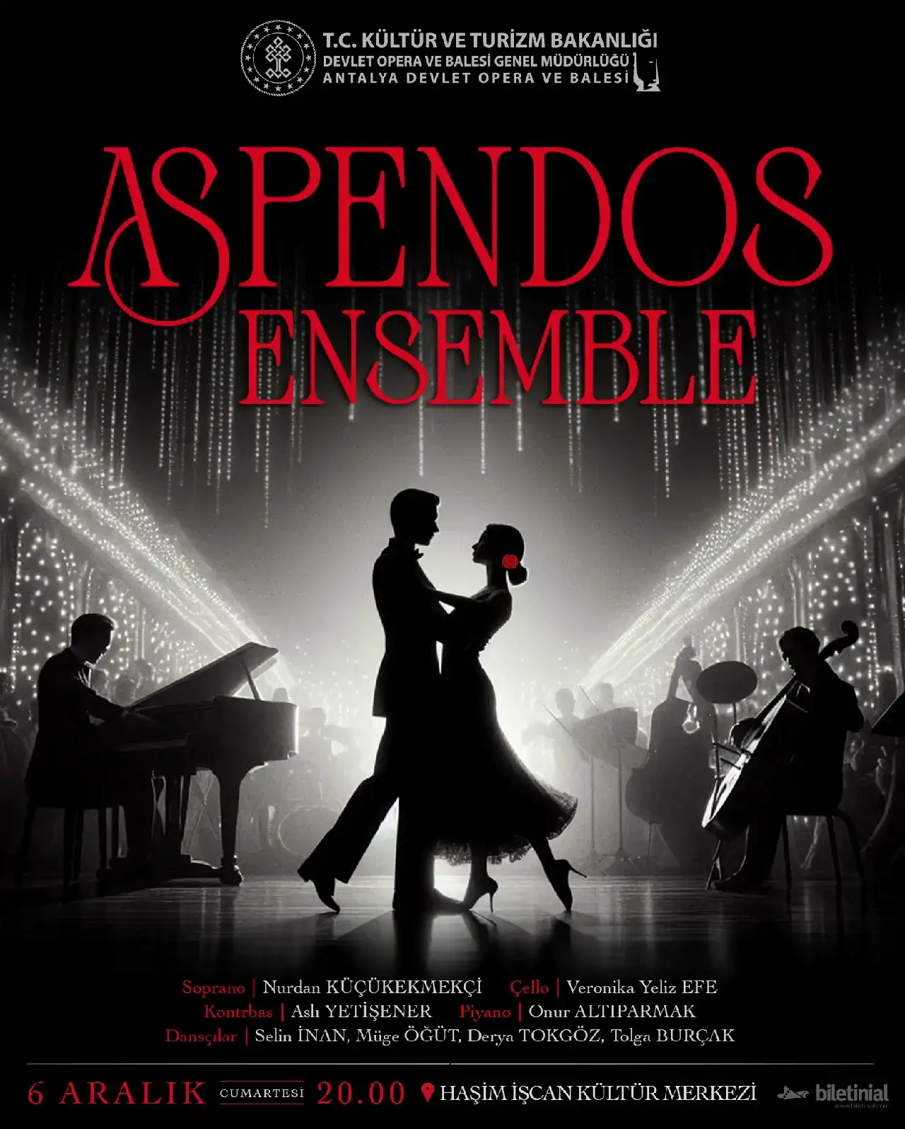 Antalya Opera Bale Aralık Programı! 1