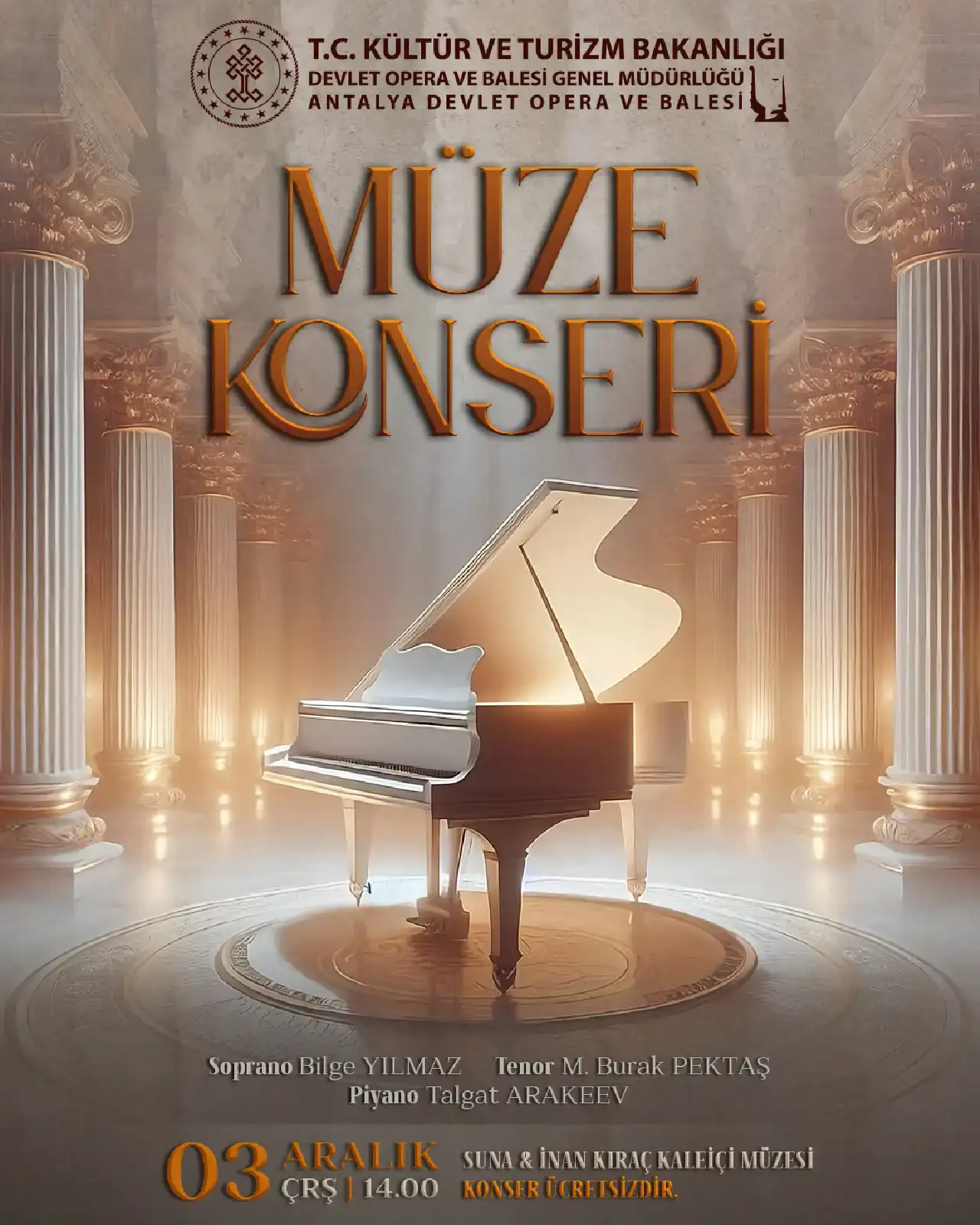 Antalya Opera Bale Aralık Programı! 3