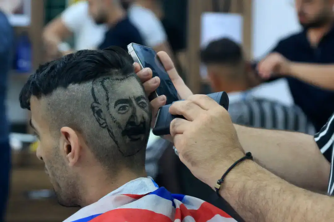 Antalya’da Berberden Saçlara İnci Taneleri Portresi 2