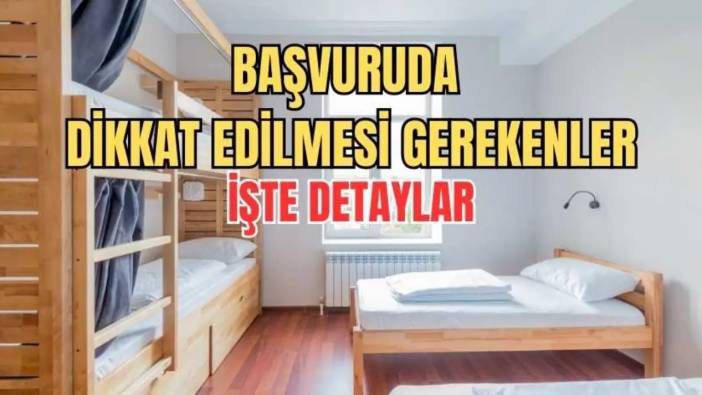 KYK Yurt Başvuruları Başladı! Son Gün Ne Zaman? Başvurular Nasıl Yapılıyor?